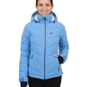 J.Lindeberg Watson Down Blue Ski Jacket—GORGEOUS!!  Like New Condition!! Size XL